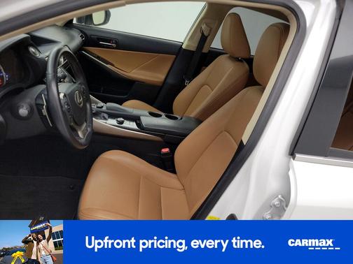White 2014 Lexus IS 250