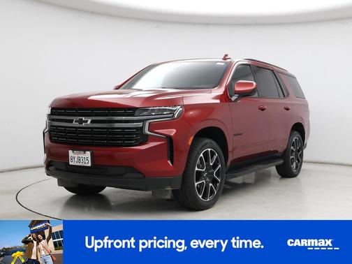 Red 2021 Chevrolet Tahoe RST