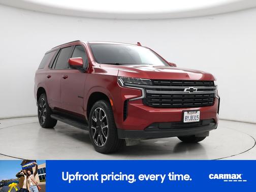 Red 2021 Chevrolet Tahoe RST