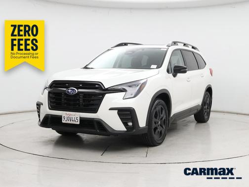 White 2023 Subaru Ascent Onyx Edition