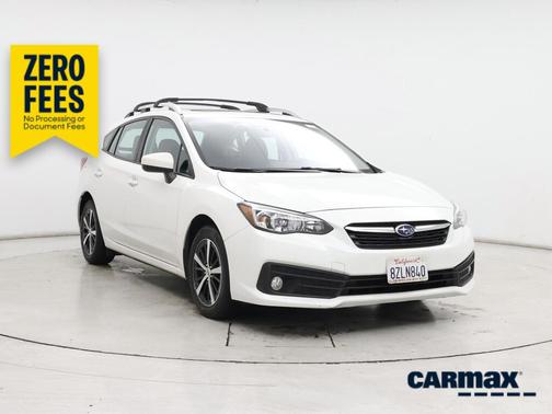 White 2022 Subaru Impreza Premium