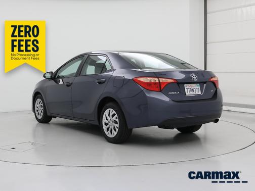Blue 2017 Toyota Corolla LE