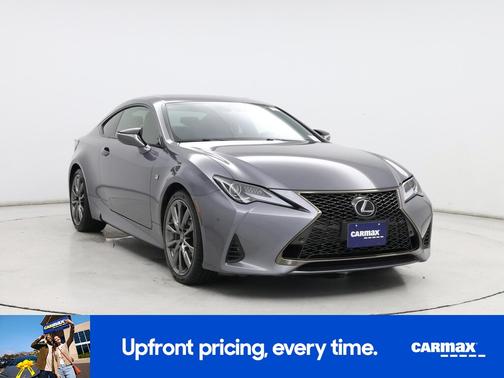 Gray 2020 Lexus RC 300 F-Sport