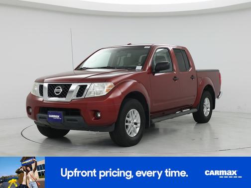 Red 2016 Nissan Frontier SV