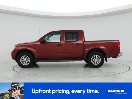 Red 2016 Nissan Frontier SV