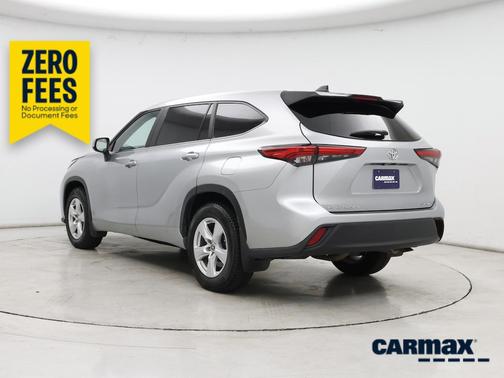 Silver 2023 Toyota Highlander LE