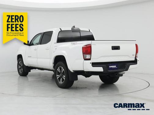 White 2017 Toyota Tacoma TRD Sport