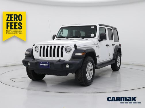 White 2023 Jeep Wrangler Unlimited Sport S