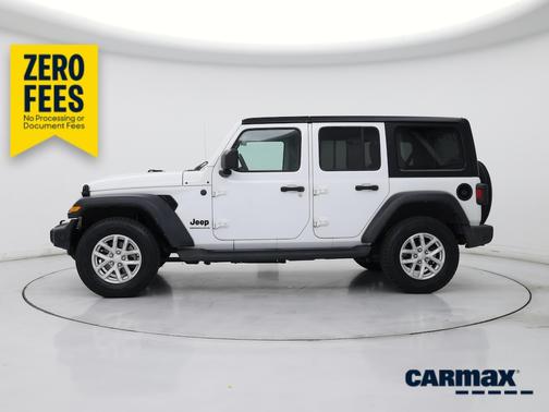 White 2023 Jeep Wrangler Unlimited Sport S