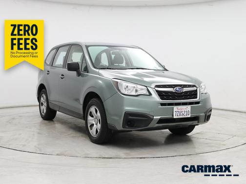 Green 2018 Subaru Forester 2.5I