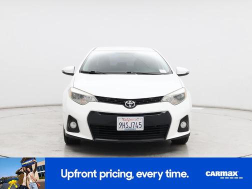 White 2016 Toyota Corolla S Plus