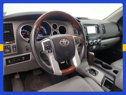 White 2016 Toyota Sequoia Platinum