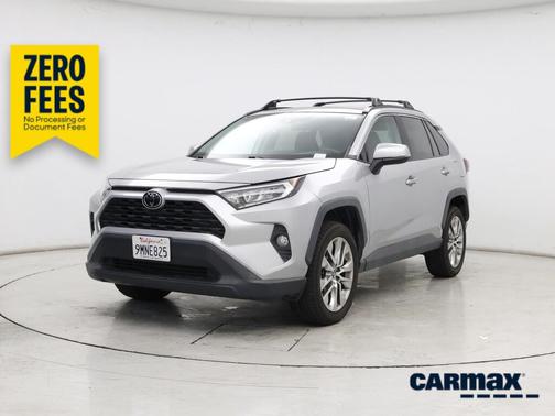 Gray 2019 Toyota RAV4 XLE Premium