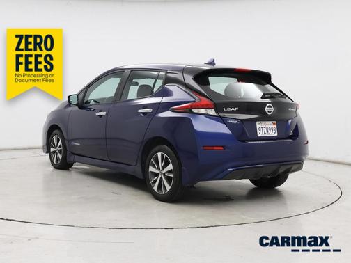 Blue 2019 Nissan Leaf S Plus