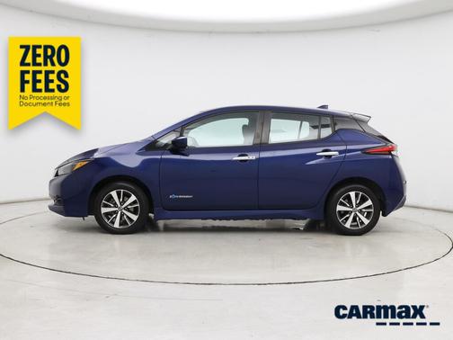 Blue 2019 Nissan Leaf S Plus
