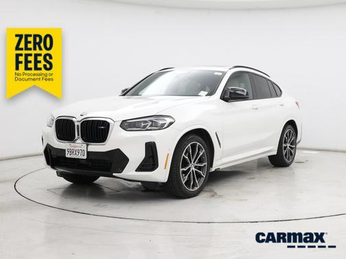 White 2022 BMW X4 M40I