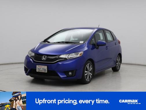 Blue 2015 Honda Fit EX