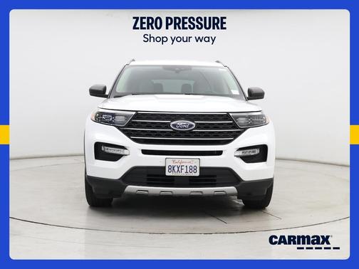 White 2020 Ford Explorer XLT