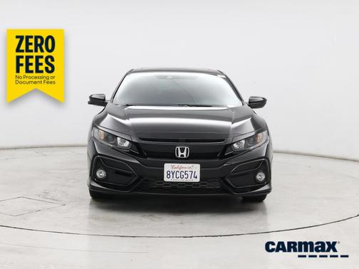 Black 2021 Honda Civic EX