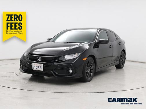 Black 2021 Honda Civic EX