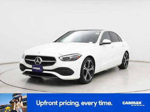 White 2022 Mercedes-Benz C-Class