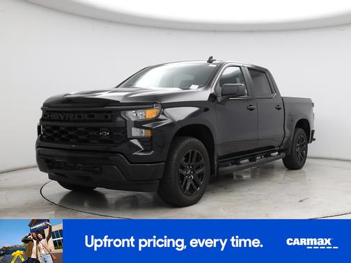 Black 2025 Chevrolet Silverado 1500 Custom