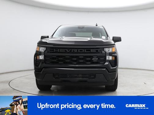 Black 2025 Chevrolet Silverado 1500 Custom
