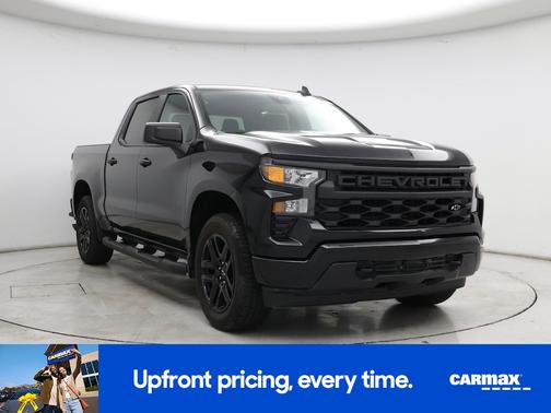 Black 2025 Chevrolet Silverado 1500 Custom