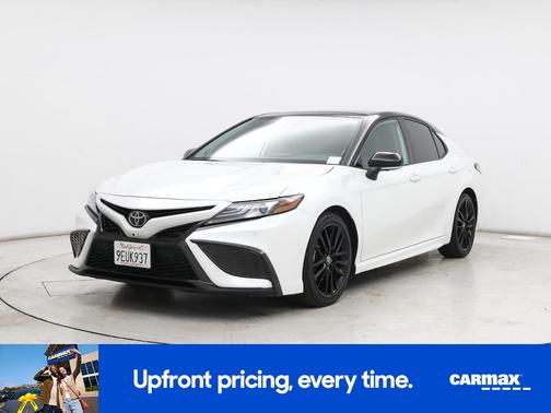 White 2023 Toyota Camry XSE