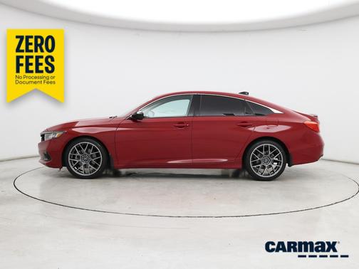 Red 2021 Honda Accord Sport SE