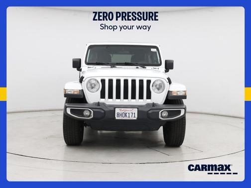 White 2019 Jeep Wrangler Unlimited Sahara