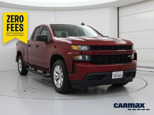 Red 2019 Chevrolet Silverado 1500 Custom