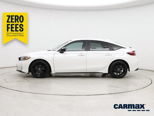 White 2025 Honda Civic Sport