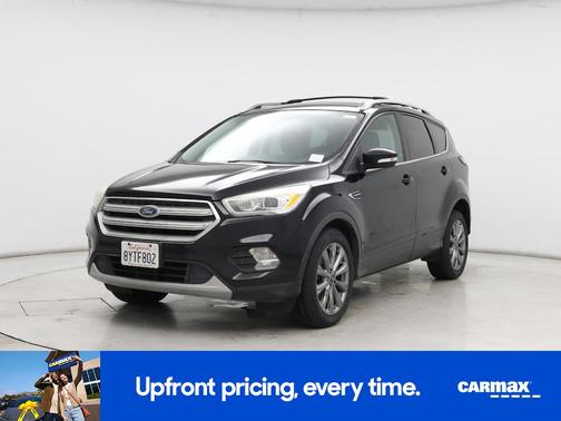 Black 2018 Ford Escape Titanium