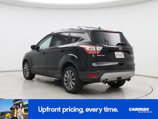 Black 2018 Ford Escape Titanium