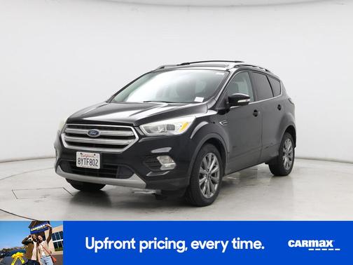 Black 2018 Ford Escape Titanium