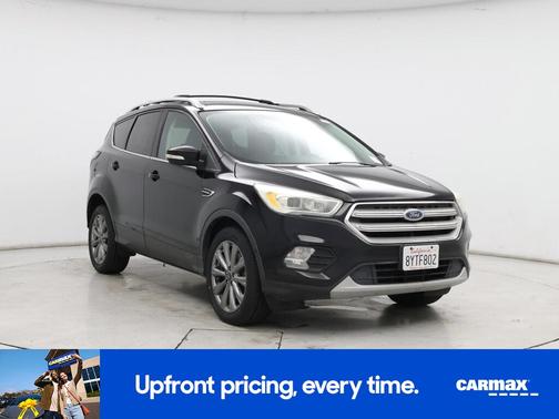 Black 2018 Ford Escape Titanium