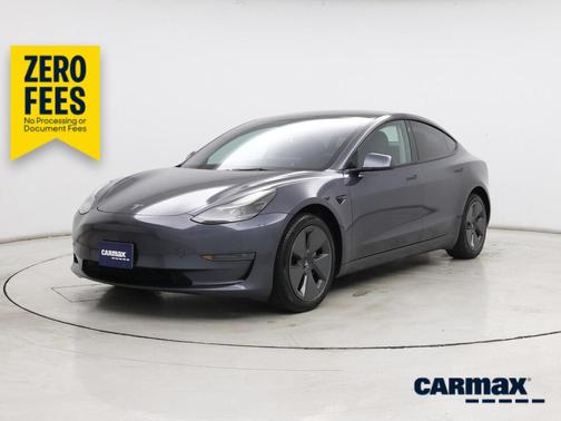 Gray 2023 Tesla Model 3