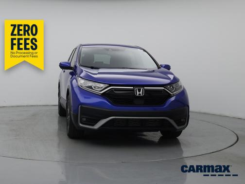 Blue 2021 Honda CR-V EX-L