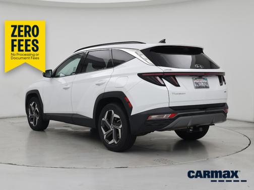 White 2022 Hyundai TUCSON Limited