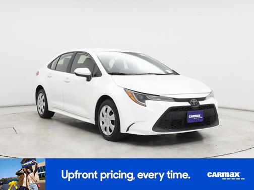 White 2020 Toyota Corolla LE