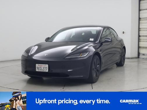Gray 2025 Tesla Model 3 Long Range