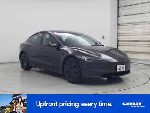 Gray 2025 Tesla Model 3 Long Range