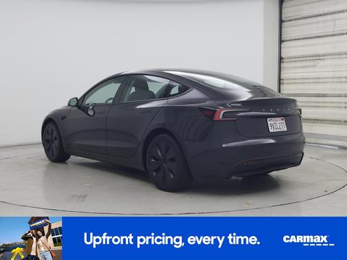 Gray 2025 Tesla Model 3 Long Range