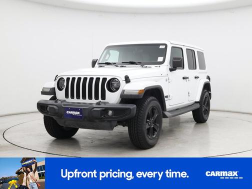 White 2020 Jeep Wrangler Unlimited Sahara Altitude