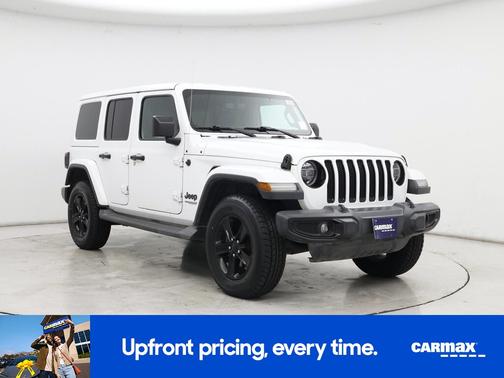 White 2020 Jeep Wrangler Unlimited Sahara Altitude