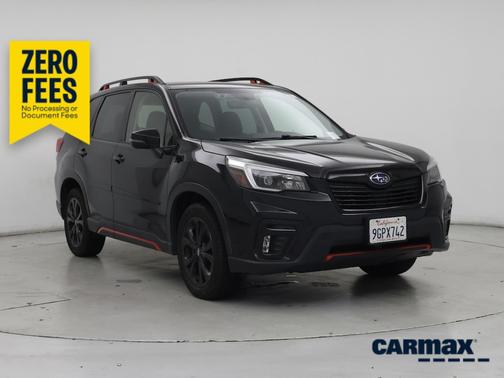 Black 2021 Subaru Forester Sport