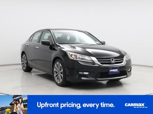 Black 2014 Honda Accord Sport