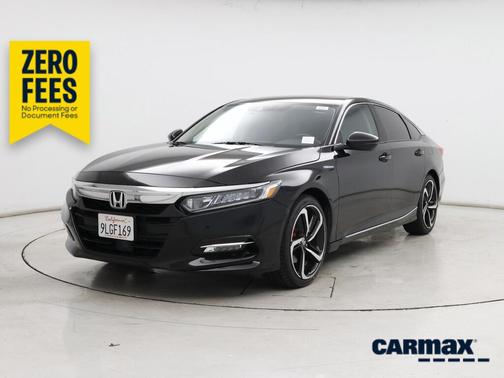 Black 2018 Honda Accord Hybrid EX-L