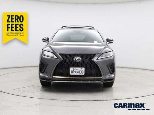 Gray 2020 Lexus RX 350 Performance